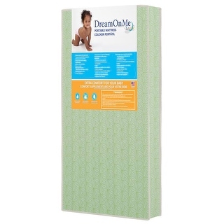 Dream On Me 5-inch Foam Playard Mattress