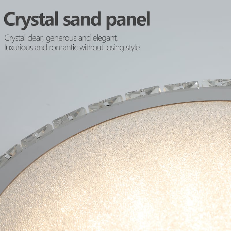 Modern Embedded Crystal Chandelier