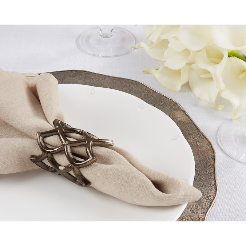 Scallop Napkin Ring (Set of 4)