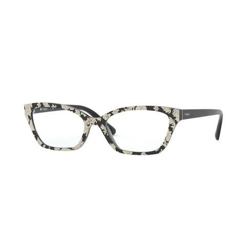 Vogue VO5289 2768 51 Black Text Beige/grey Tr Womens Pillow Eyeglasses