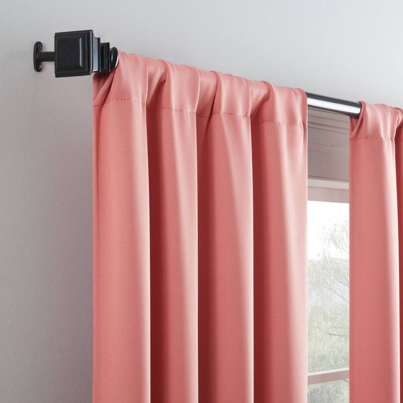 Eclipse Darrell Thermaweave Blackout Window Curtain Panel.