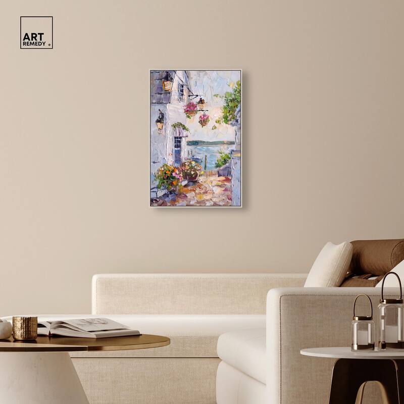 Harbor Hideaway I Canvas by Art Remedy