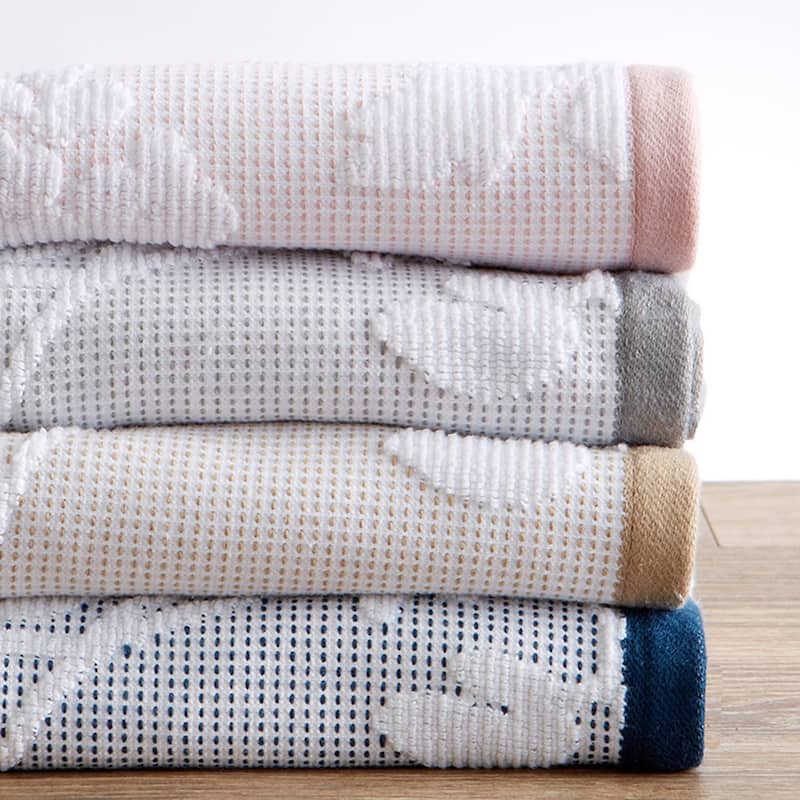 Luxurious Cotton Decorative Floral Towel Set