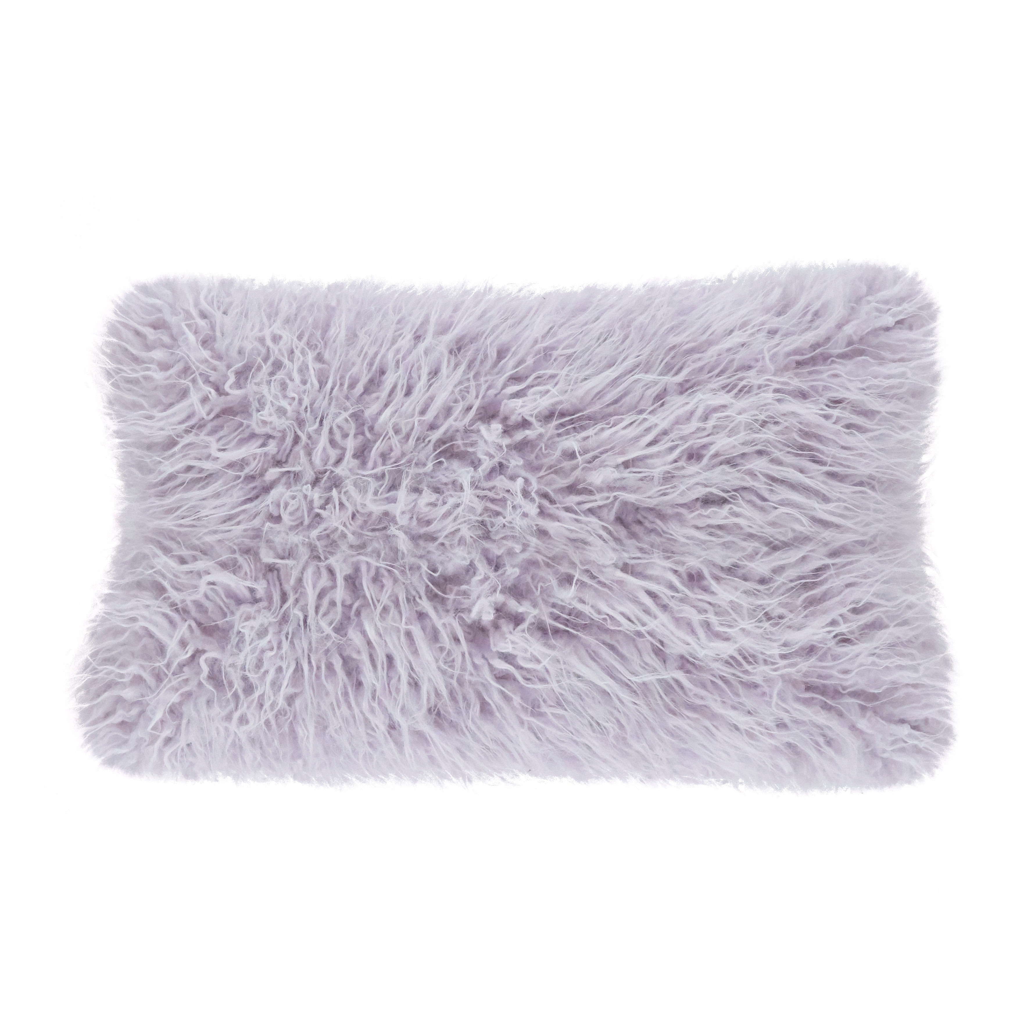 Light purple fluffy best sale pillow
