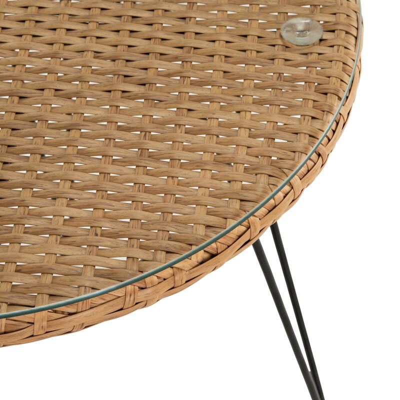 SAFAVIEH Outdoor Montserrat 3-Piece Lounge Set - 22Wx27Dx32H