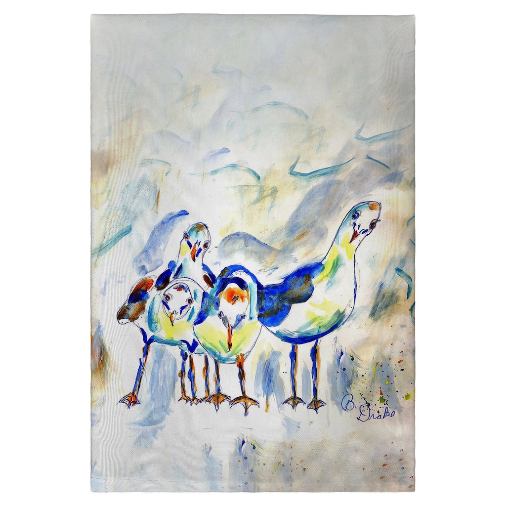Sea Gull Gals Guest Towel - 20x20