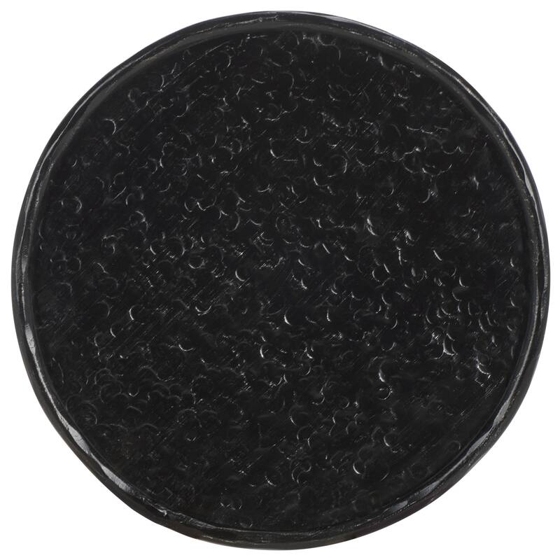 SAFAVIEH Couture Tanyarose Metal & Marble Drink Table - 12"W x 12"D x 24"H