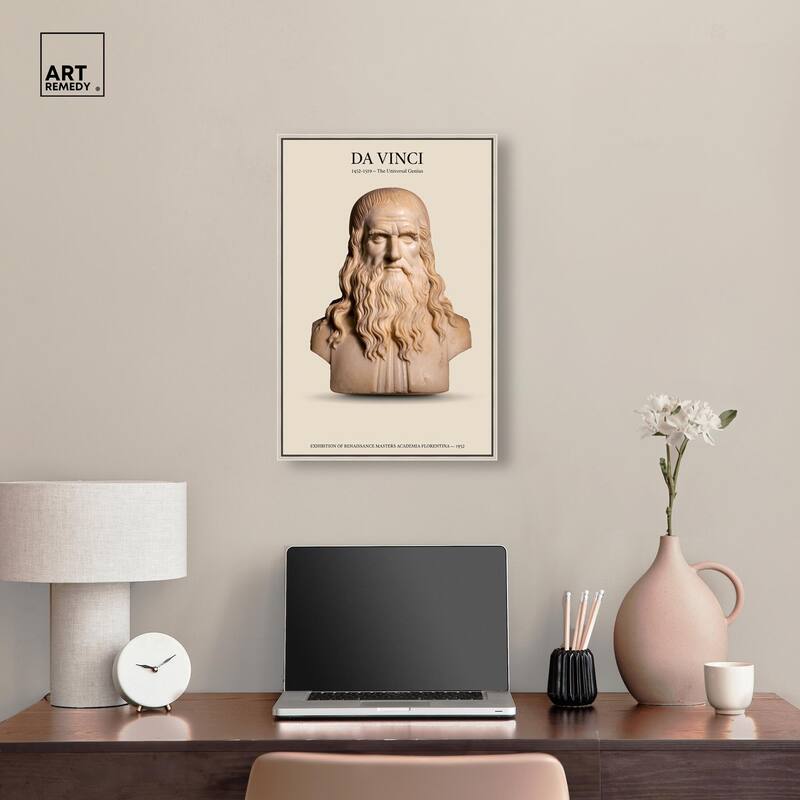 Universal Genius Canvas by Art Remedy