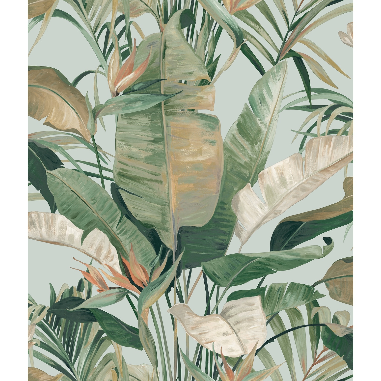 Tropical Spa Cabana Wallpaper