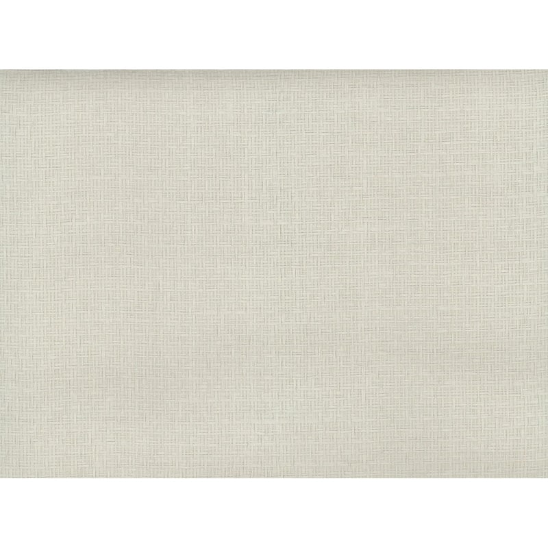 Thiais Tatami Weave 36 In W X 24 Ft L Wallpaper - Pale Grey