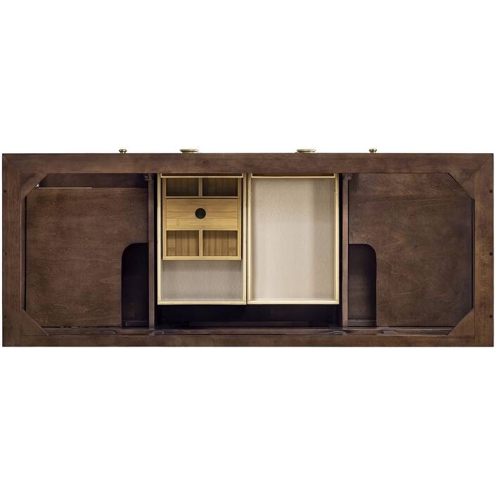 James Martin Vanities 670-V60D-M Amberly 60" Wall Mounted or Free