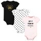 preview thumbnail 2 of 0, Hudson Baby Infant Girl Cotton Bodysuits, Thankful Floral Newborn - Mama Heart