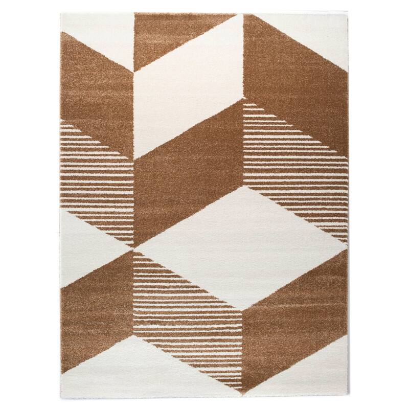Carson Carrington Iskallebol Geometric Area Rug