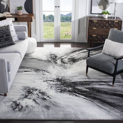 SAFAVIEH Glacier Latrina Modern Abstract Rug