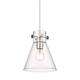 Option Polished Nickel / Clear