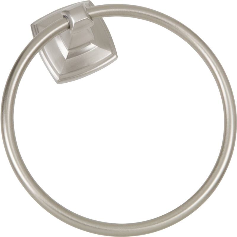 Delaney 800 Towel Ring - Satin Nickel
