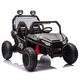 preview thumbnail 10 of 26, 24V Two-seater Kids Ride On UTV W/Parents Control Black