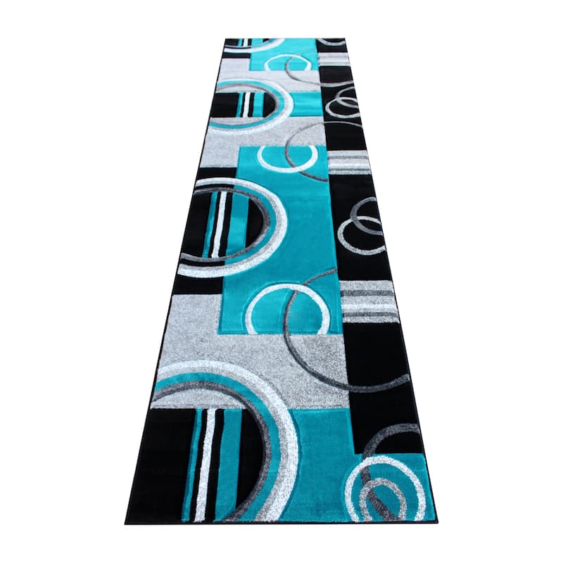 Modern Geometric Design Abstract Area Rug