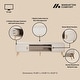 preview thumbnail 14 of 38, Manhattan Comfort Haley 70.9" Mid-Century Modern TV Stand