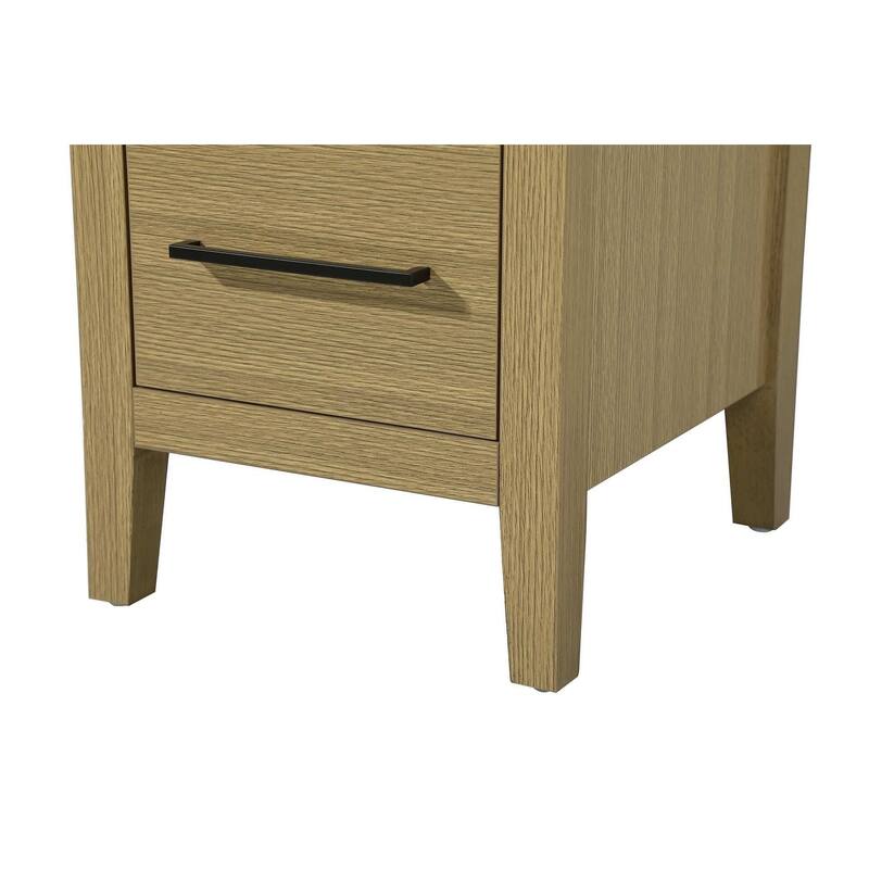 Laura 16-28 Inch Open Shelving Bath Storage Cabinet