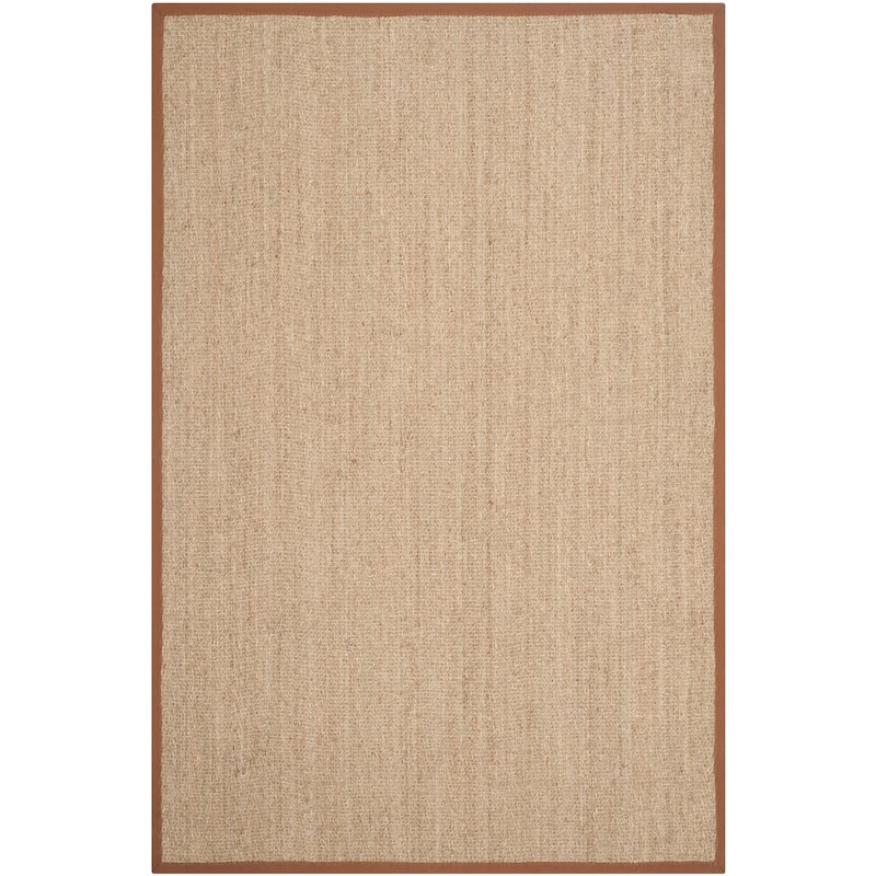 SAFAVIEH Natural Fiber Oceana Herringbone Seagrass Rug
