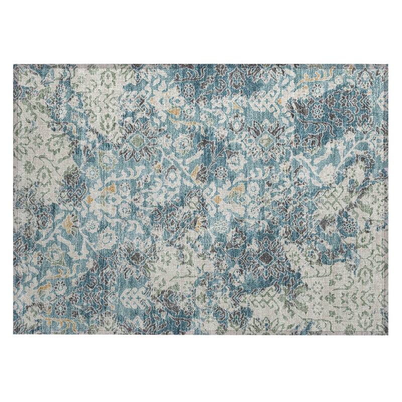Machine Washable Indoor/ Outdoor Global Avon Chantille Rug