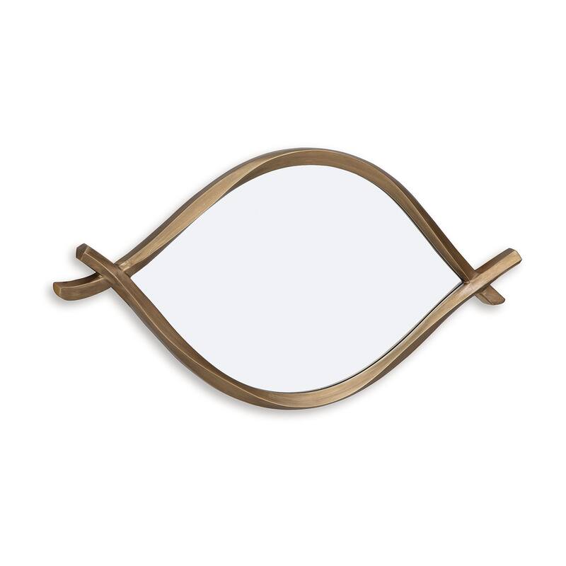 Signature Design by Ashley Bartner Gold Accent Mirror - 18.11" W x 1.25" D x 36.02" H