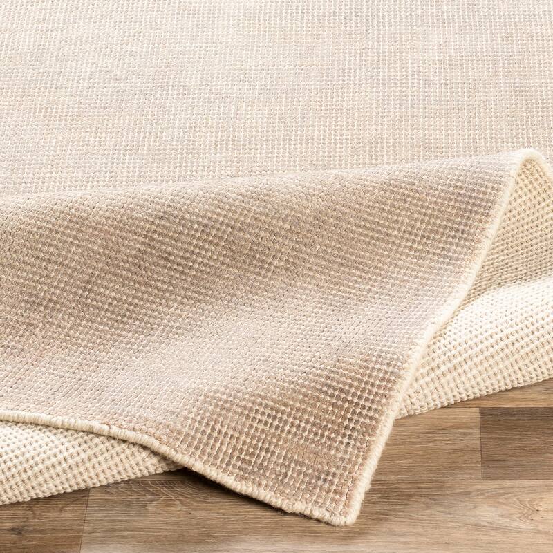 Vanesa Handmade Viscose Solid Area Rug