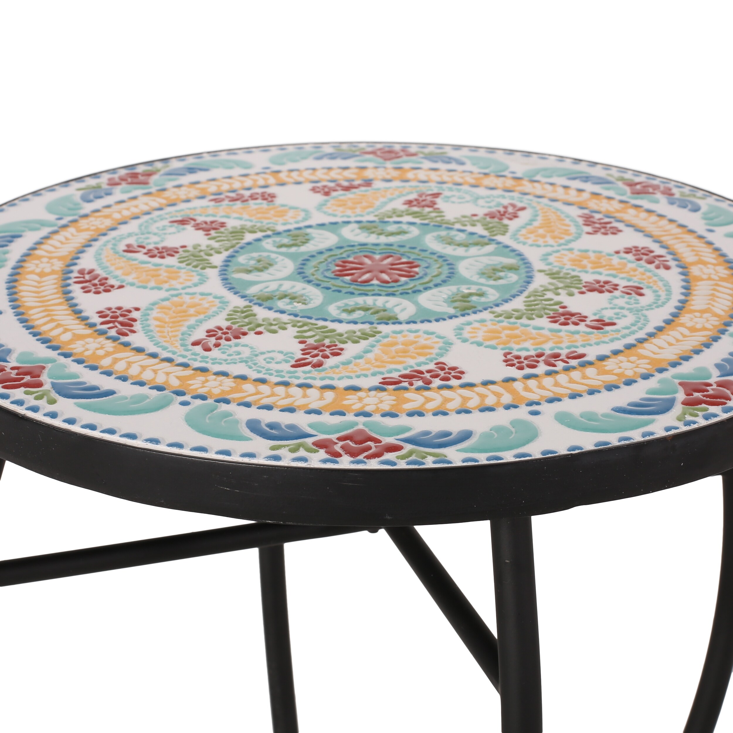 Shop Lansdowne Indoor Side Table With Tile Top By Christopher