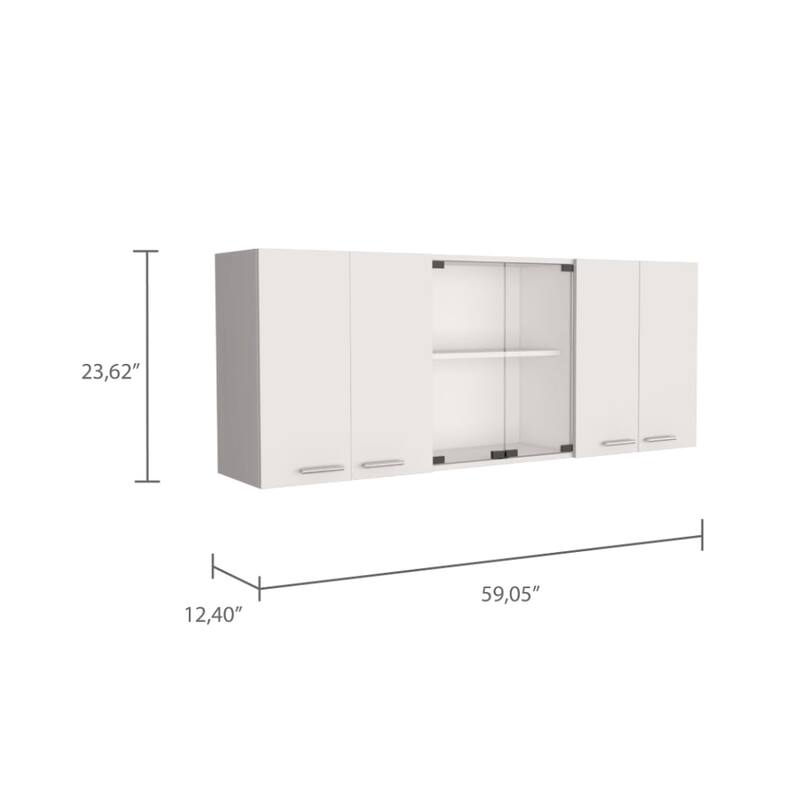 Briargate 2-Piece Kitchen Set, Kitchen Island and Wall Cabine