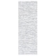 preview thumbnail 15 of 19, SAFAVIEH Handmade Flatweave Montauk Gjyle Casual Cotton Rug 2'3" x 11'7" Runner - Silver - Runner