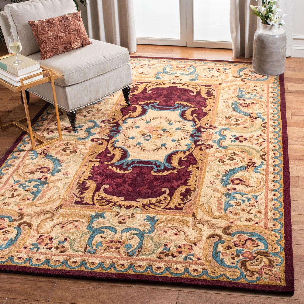 SAFAVIEH Handmade Empire Lydianne Traditional Oriental Wool Rug