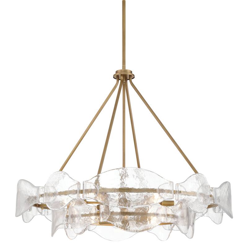 Minka Lavery 3696 Elora 12 Light 36" Wide Multi Light Pendant with - Legacy Brass