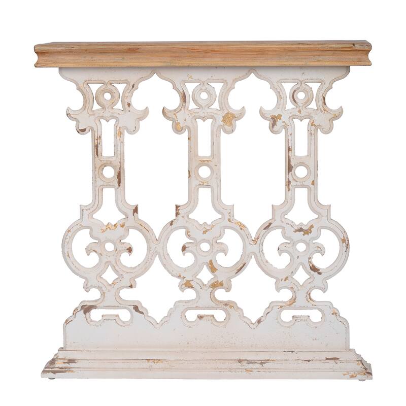 Lamp Table Antique White Console Table Tea & Coffee Table