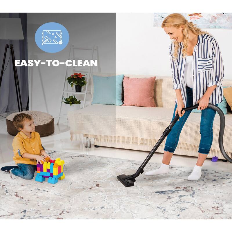 MARFI Collection Multi / Contemporary Non-Shedding Area Rug