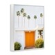 preview thumbnail 3 of 7, Stupell Palm Springs Orange Door Framed Giclee Art Design by Sisi and Seb