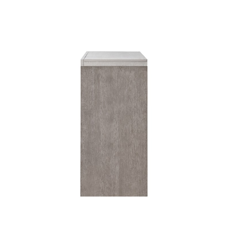 Furniture of America Cruz Contemporary Gray Solid Wood 6-Drawer Double Dresser