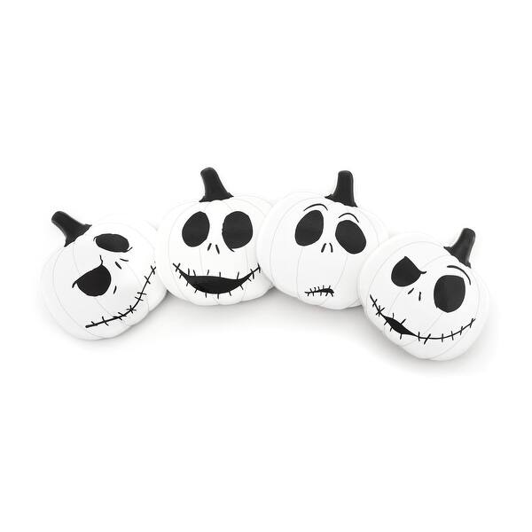 Shop Nightmare Before Christmas Jack Skellington Pumpkin King Drink Coasters Overstock 31412740