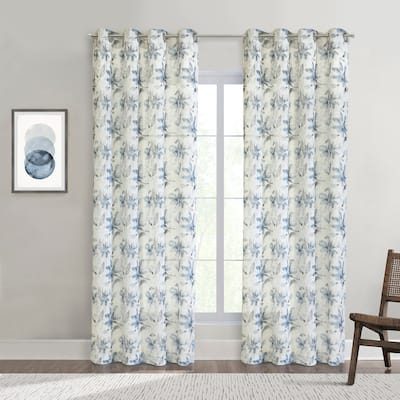 Florence Sheer Grommet Curtain Panel in Multi
