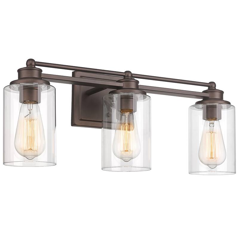 Bathroom Vanity Light,Wall Sconce Lamp Over Mirror - 3-Light