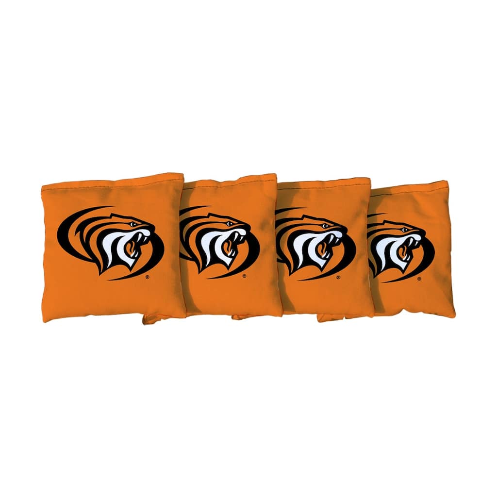 University of the Pacific Tigers Orange Cornhole Bags
