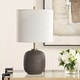 preview thumbnail 3 of 4, Uttermost Blacktop Textured Buffet Lamp