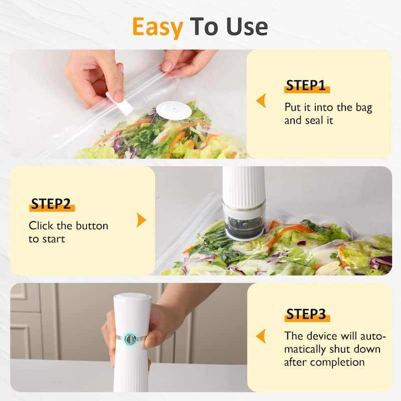 Portable Food Vacuum Sealer