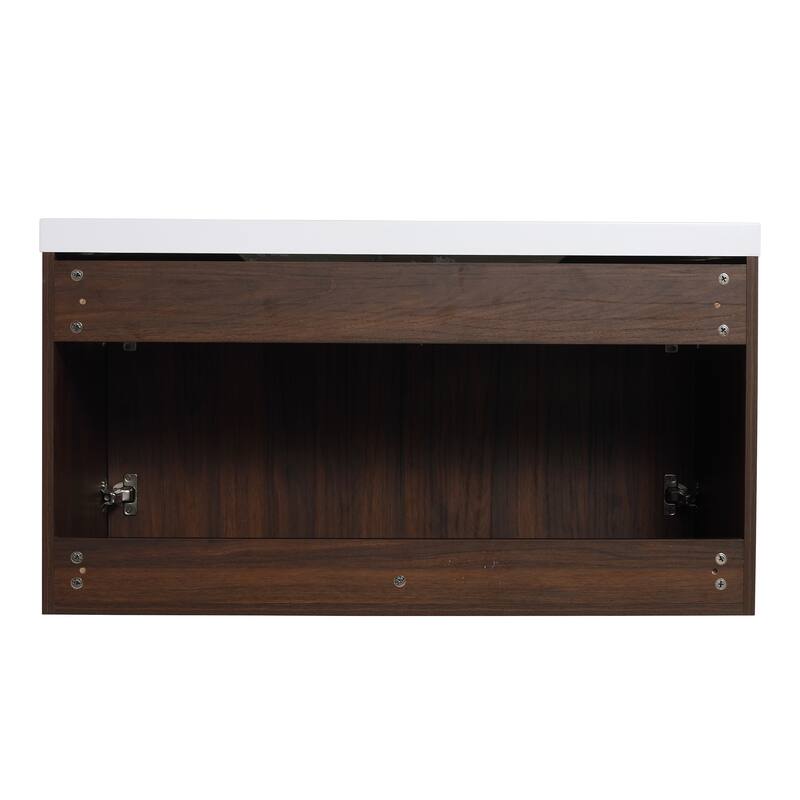 Topcraft Wall-Mounted Bathroom Vanity With Sink