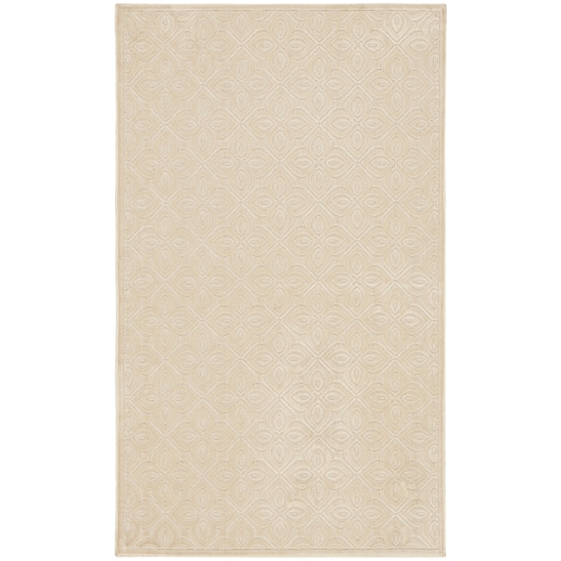 Nourison Washable Charm Indoor only Floral Area Rug