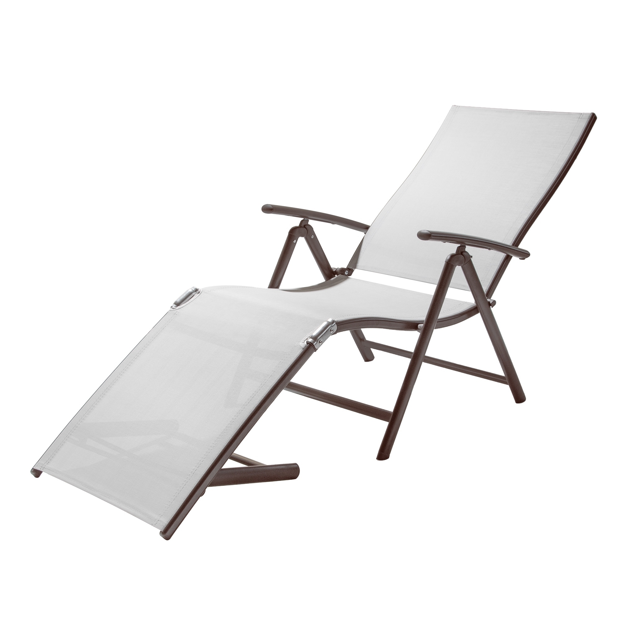 Pellebant Outdoor Folding Adjustable Aluminum Patio Chaise - Picture 27 of 28