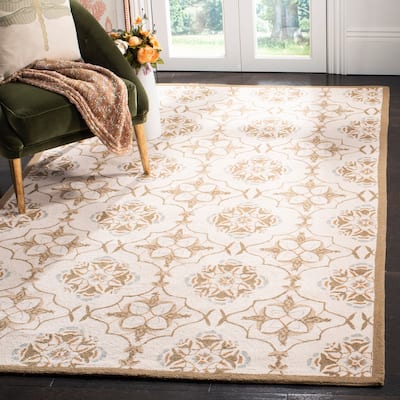 SAFAVIEH, Handmade Chelsea Blagojka French Country Wool Rug