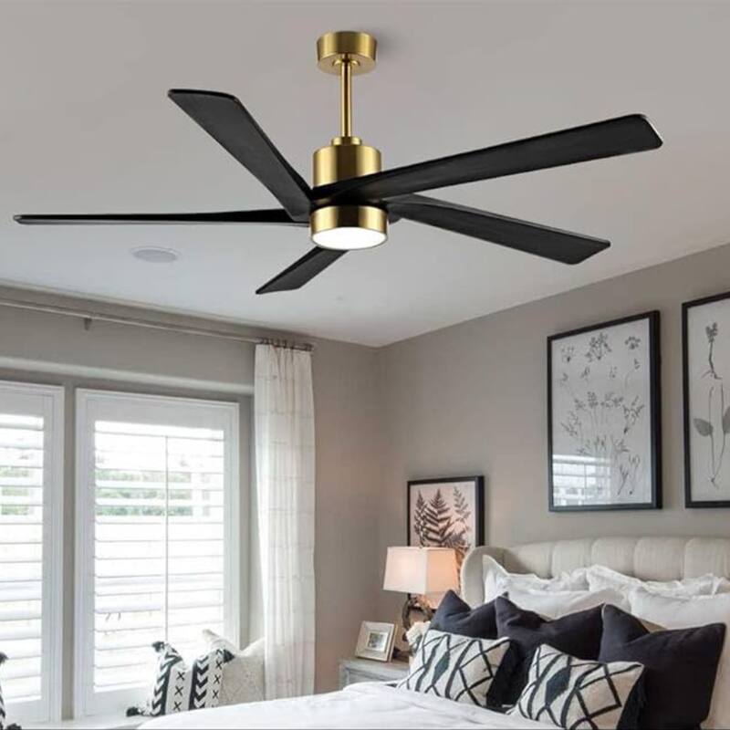 AeroBlade 72" 5-Blade 6-Speed Ceiling Fan with LED Light