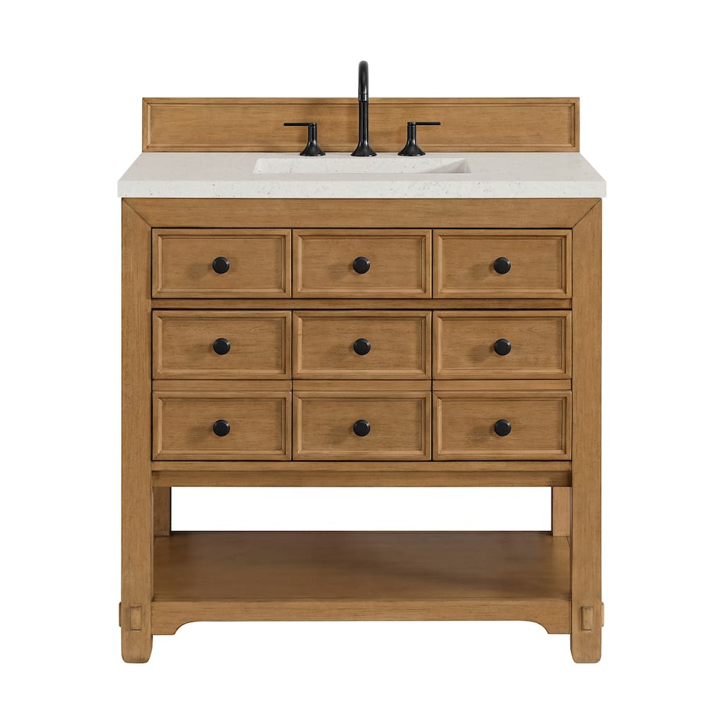James Martin Vanities 505-V36-3LDL Malibu 36" Free Standing Single