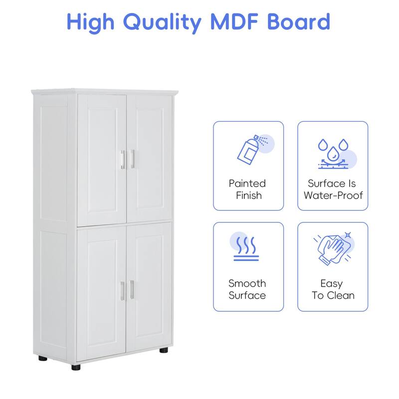 Bathroom Floor Storage Cabinet